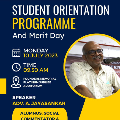 Orientation Programme and Merit Day