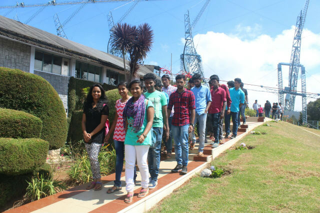 Industrial visit to Radio Astronomy Centre