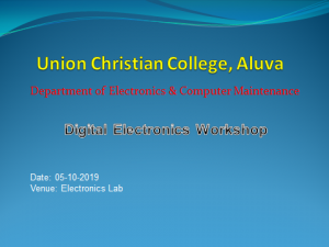 Digital Electronics