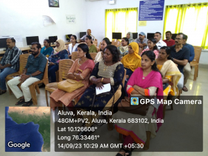 Perfomance Evaluation meeting of first year students (2023-24)