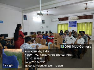 Performance Evaluation meeting of Second year students(2023-24)
