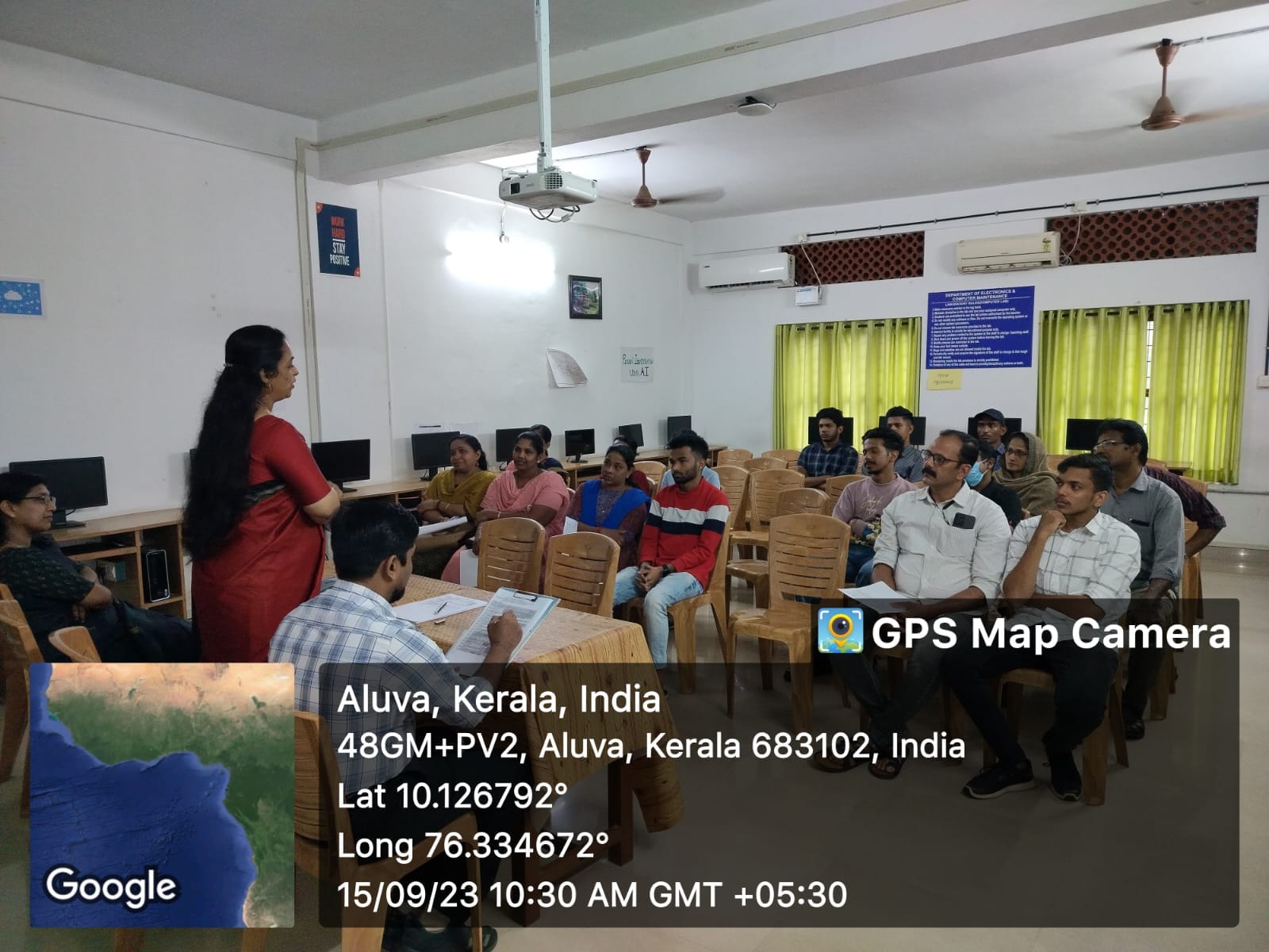 Performance Evaluation meeting of Second year students(2023-24)