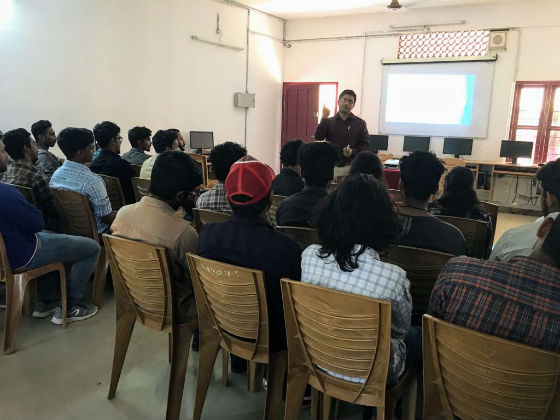 Motivational training program for second year students on 31st January